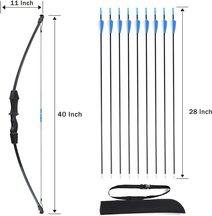Procener 45" Bow and Arrow Set for Kids, Archery Beginner Gift - Scratch & Dent