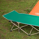 OSAGE RIVER CAMPING COT FOR ADULTS - RATED FOR 300 LBS - MINT GREEN - Like New