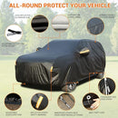 Tecoom HD Super Breathable Truck Cover Waterproof Windproof B091FXLNPT - Black - Brand New
