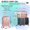 KENSIE WOMEN'S ALMA LUGGAGE SET, 20" CARRY-ON, MIDNIGHT BLUE - MIDNIGHT BLUE - Brand New