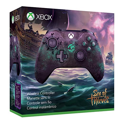 XBOX ONE WIRELESS CONTROLLER SEA OF THIEVES EDITION - PURPLE - Like New