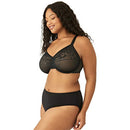857210 Wacoal women's visual effects minimizer bra, Black, size 36C - Brand New