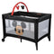DISNEY BABY 3D ULTRA PLAY YARD WITH BASSINET BAGER PEEKING MICKEY BLACK - Like New