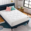 ZINUS 12 INCH CLOUD MEMORY FOAM MATTRESS QUEEN AZ-CMM-12Q - WHITE - Like New