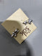 THE SAK SILVER LEAF EARRINGS - SILVER - Brand New