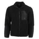 SPYDER MEN'S SHERPA MILITANT JACKET, SMALL - BLACK, SPFGD113 - Like New