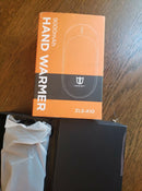 LEMLEON ZLS-A10 9000MAH RECHARGEABLE USB ELECTRIC HAND WARMER POWERBANK BLACK - Like New