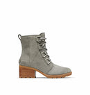B097ZPF3YB Sorel Women's Cate Lace Bootie Quarry, Gum 2 Waterproof Leather 6 - Brand New