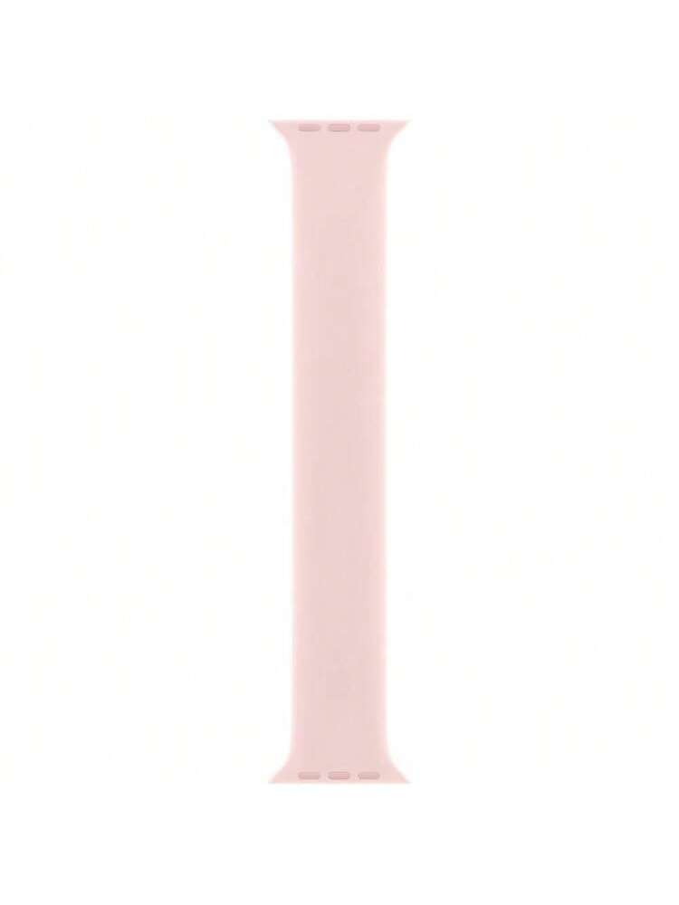 APPLE WATCH SOLO LOOP 45MM SIZE 10 - CHALK PINK - Brand New