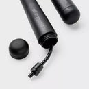 ALL IN MOTION 11.9" ROPELESS JUMP ROPE POLYPROPYLENE, TPR HANDLES - BLACK - Like New