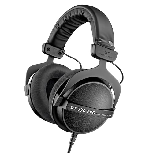 BEYERDYNAMIC DT 770 PRO 80 OHM LIMITED EDITION PROFESSIONAL STUDIO - BLACK - Like New