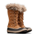 NL5203 SOREL WOMENS JOAN OF ARCTIC WATERPROOF BOOTS BROWN BLACK SIZE 8 - Like New
