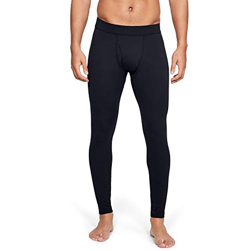 1343247 UNDER Armour Men's Packaged Leggings Black Large - Like New