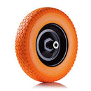 AFT PRO USA Wheelbarrow Wheels 16" Flat-Free Air Tire Foamed Poly (Orange) - Brand New