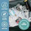 CLEVERMADE TAHOE SOFT-SIDED COLLAPSIBLE COOLER 30 CAN 80134862-GRAY - GRAY - Like New
