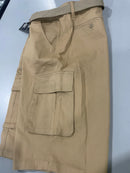 RUGGED TRAIL STRETCH FABRIC, CARGO SHORTS,MENS - SIZE: MEN 42 - KHAKI - Brand New