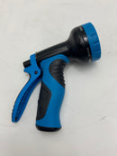 ATEROD EXPANDABLE GARDEN HOSE 100FT 10 NOZZLES SPRAYER - BLACK/BLUE - Like New