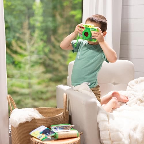 MELISSA & DOUG ROCKY MOUNTAIN NATIONAL PARK WOODEN TOY CAMERA PLAY SET - GREEN - Like New