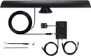 ANTOP AT-500SBS HD Smart BAR Amplified HDTV＆FM Antenna 80 Mile Range - Black - Like New