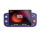 CRKD PROFESSIONAL HANDHELD DECK SWITCH/ OLED ZERO STICK DRIFT RETRO PURPLE - Like New