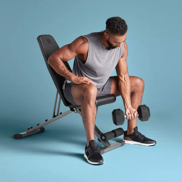 ALL IN MOTION ADJUSTABLE WEIGHT BENCH  ALL IN MOTION IRON FRAME - Scratch & Dent