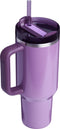 STANLEY 40 OZ QUENCHER H2.0 FLOWSTATE TUMBLER - HAMMERTONE LILAC - Like New