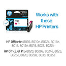 HP 910 MAGENTA INK INSTANT INK HP PRINTERS WORKS WITH PRINTER SERIES 3YL59AN - Brand New