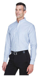 8970 UltraClub Men's Classic Wrinkle-Resistant Long-Sleeve Oxford New