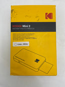 KODAK MINI 2 INSTANT PHOTO PRINTER - WHITE - Brand New