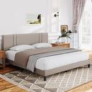 Novilla QUEEN BED FRAME WITH HEADBOARD BED FRAME QUEEN SIZE NO BOX SPRING NEEDED - Like New