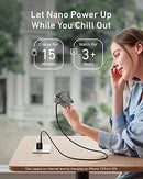 ANKER NANO USB C CHARGER 18W PIQ 3.0 DURABLE COMPACT FAST A2633 - BLACK - Like New