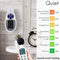 450W Space Heater Remote Wall Outlet Electric Space Heater  MH04G - White - Like New