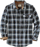 Legendary Whitetails Mens Flannel Shirt Size 4XT Birch Poseidon Plaid - Brand New