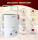 DACOM 6L Tankless Water Heater 1.58 Gpm Hot Water Shower Overheat - NEW - Brand New