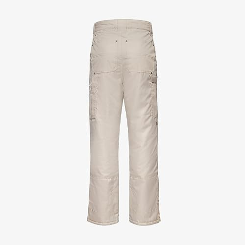 ARCTIX MEN'S FLEECE LINED KICKER INSULATED PANTS - SIZE 3XL - STONE - Brand New