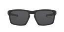 OAKLEY MEN'S OO9262 SLIVER POLARIZED SQUARE SUNGLASSES - MATTE BLACK/GRAY - Like New