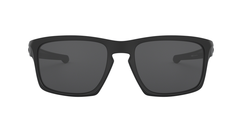OAKLEY MEN'S OO9262 SLIVER POLARIZED SQUARE SUNGLASSES - MATTE BLACK/GRAY - Like New