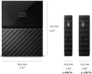 Western Digital USB 3.0 4TB External Hard Drive WDBYFT0040BBK-WESN - Black - Like New