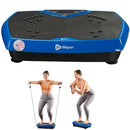 LIFEPRO HEXAPLATE VIBRATION PLATE EXERCISE MACHINE - BLUE/BLACK - Like New