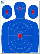 Big Dawg Targets - 18 X 24 Inch Blue Silhouette Reactive Splatter - 25 Pack - Brand New