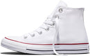 CONVERSE CHUCK TAYLOR ALL STAR HIGH TOP SNEAKER MEN 9.5 WOMEN 11.5 OPTICAL/WHITE - Like New