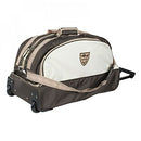Horze Combi Bag with Wheels - Brown/Cream - Brand New