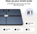 Withings Body+ Smart WBS05 Wi-Fi bathroom scale for Body Weight - BLACK - Like New
