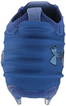 Under Armour Men's Blur Smoke 2.0 Molded Cleat Football Shoe Royal/White/Blue - Like New