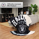 FOCO NFL Unisex-Adult NFL Team Logo Sherpa Fleece Plush Throw Blanket - Brand New