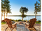 QOMOTOP OVERSIZE ADIRONDACK CHAIR WITH CUPHOLDER - BROWN - Like New