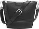 Calvin Klein Ash North/South Crossbody H3GEDAC4 - Black/Silver - Brand New