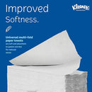 Kleenex Professional Universal Multifold Paper Towels Bulk 01890 - White - Brand New