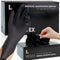FINITEX BLACK NITRILE DISPOSABLE GLOVES 5MIL POWDER-FREE MEDICAL EXAM (LARGE) - Brand New