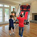 Franklin Sports Indoor Double Basketball Hoop Game - 4 Basketballs - TEAL - Like New